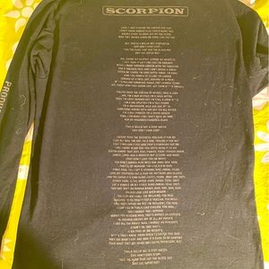 Drake Scorpion Tour Nonstop Tee